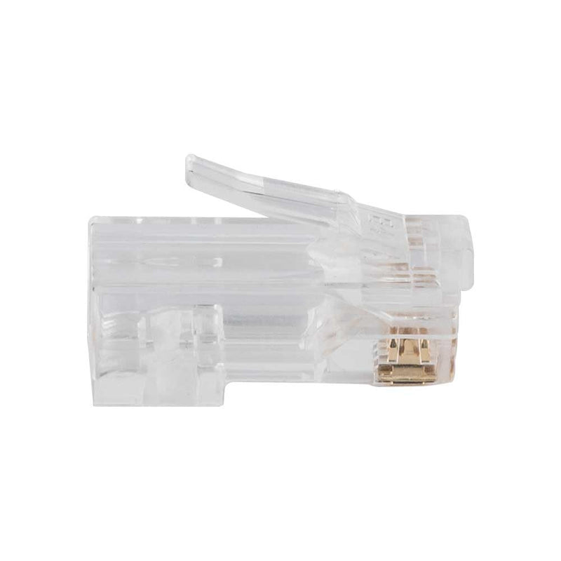 Klein Tools VDV826-704 Modular Data Plug for CAT6A and Larger Diameter CAT6 Indoor or Outdoor Ethernet Cable, 50 Pack 50-Pack