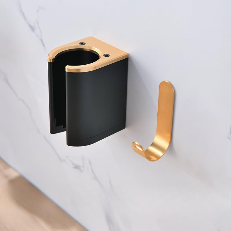 Wall Mounted Holder Compatible with Dyson Airstrait Straightener | Metal Organizor Storage Rack Suitable Compatible with Dyson Hair Straightener
