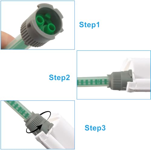 Mixing Nozzle Tip, 40Pcs Static Mixing Nozzle 20