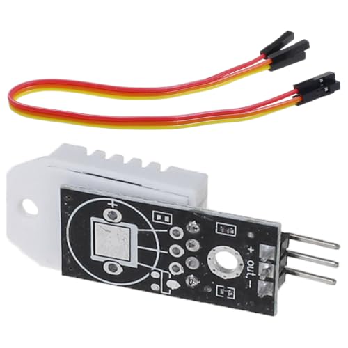 Heyous 2PCS DHT22 Digital Temperature and Humidity Sensor Module with Cable Suitable for Automatic Control Systems Domestic Appliances Weather Stations