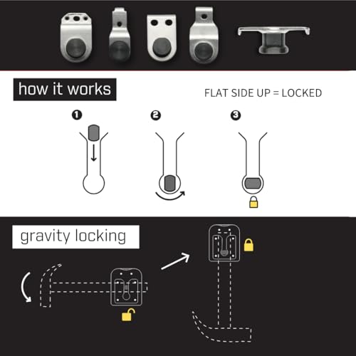 PinPal Pro | Universal Tool Holster - Gravity Locking Clip-On Tool Belt Holder for Drills, Impacts, and Other Tools PinPal Pro + Pin Kit For Dewalt