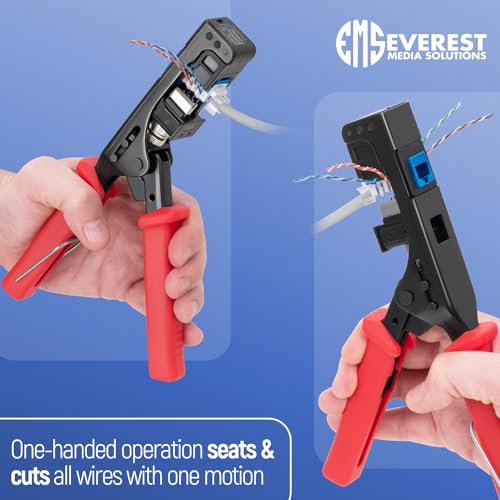 Everest 45Term - 45° Angled Speed Termination Keystone Tool