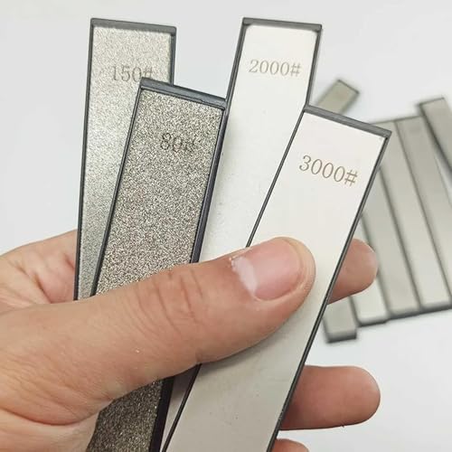 14-Piece Diamond Sharpening Stone Set with Sharpener Non-Slip Base SET-F