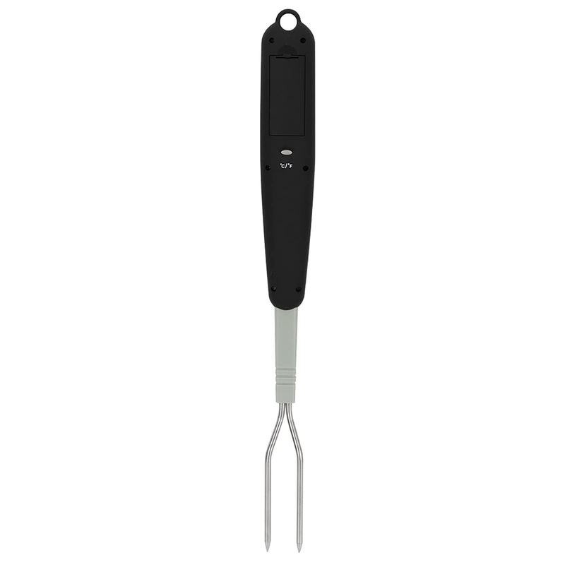 Digital Meat Thermometer Fork, Read Meat BBQ Fork Thermometer with Dual Probe LED Display and Stainless Steel Probes for Steak Chicken Hot Grilled Food,Grilling and Barbecue, BBQ