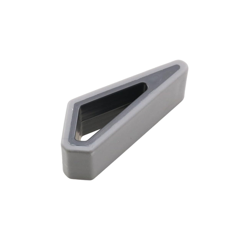 4PCS Computer Riser Cooling Base Pad Non Slip Inclined Wedge Bracket Computer Keyboard Ventilation Stand Gray 2.95inx0.98in