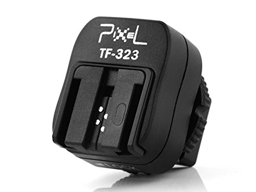 Pixel TF 323 Flash Hot Shoe to Pc Adapter Flashguns for Sony ETTL DSLR Camera and Flashguns hotshoe Adapter