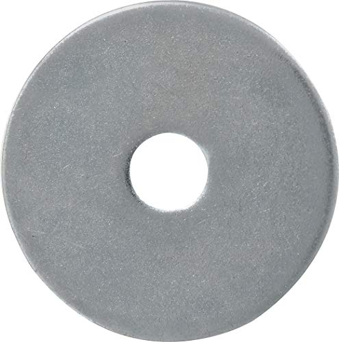 Hillman Fender Washers, 3/16in x 1-1/4in, 100 Pack, Silver