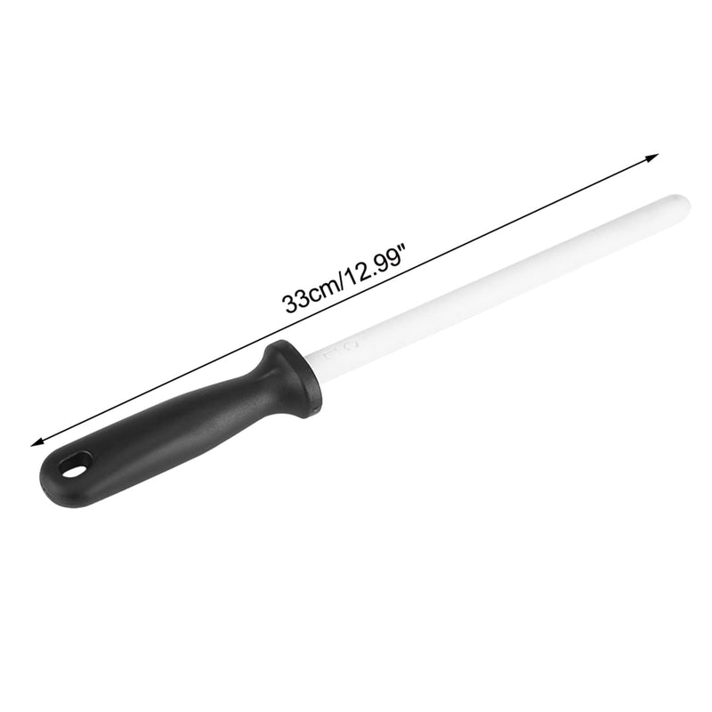 Ceramic Sharpening Rod & Stick 8-Inch Knife Sharpener Tool for Kitchen Scissors