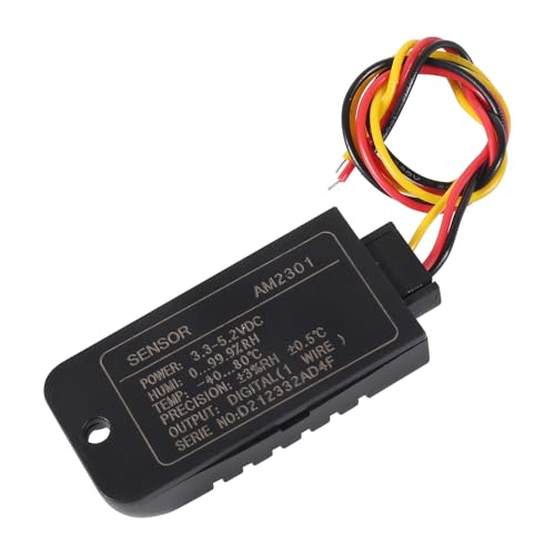 DHT21 AM2301 High Precision Capacitive Digital Temperature Humidity Sensor Module DHT21 Digital Temperature and Humidity Sensor Modules for Arduino 1pc