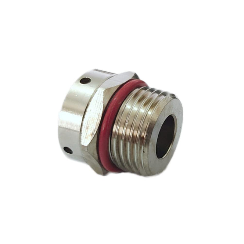 Hydraulic Breather Vent Plug M20 Breather Vent for Vacuum Relief or Pressure Equalization on Gear Boxes, Oil Tanks, & Reservoirs - Metal Brass Nickel Plated Waterproof