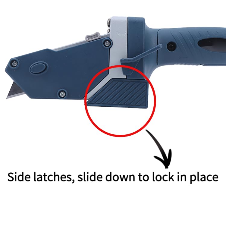 Fafeicy Gypsum Board Cutter, MultiFunctional Manual Portable Hand Push Cutting Tools, with Builtin 5 Meter Tape Measure, for Cutting
