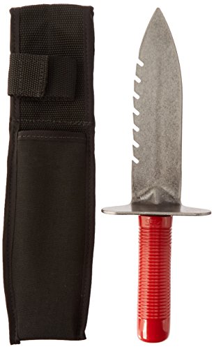 Lesche Digging Tool & Sod Cutter & Free Sheath! (Serrated on Left Side)