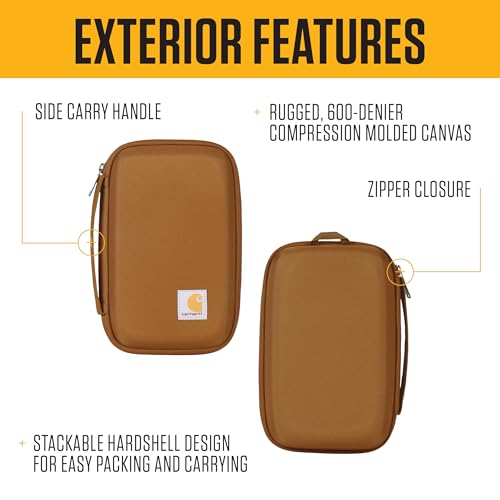 Carhartt Utility Hard-Sided Organizer Carhartt Brown Hard Organizer (Carhartt Brown)