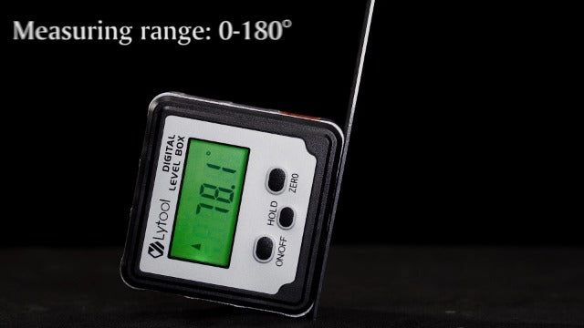 Lytool Digital Angle Finder, Magnetic Gauge Level Cube for Woodworking
