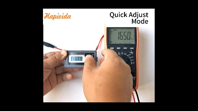 2Pcs Frequency Generator 4-20mA 15-30V Signal Generator with LCD Display Black*2pcs