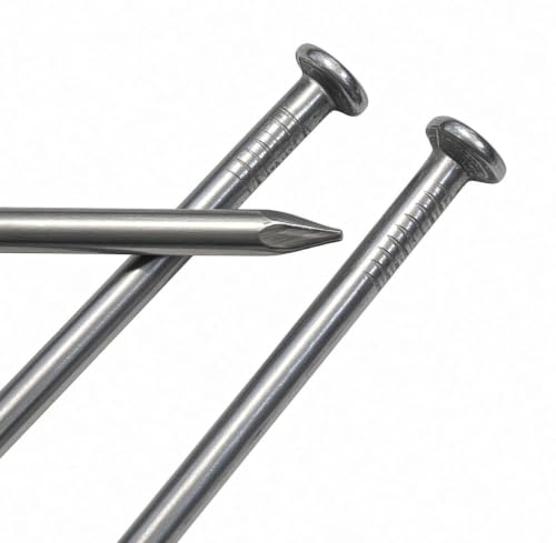 Vulcan steel 3 inch 10d Common Nails, 1lb Bag, Steel Nails for Wood