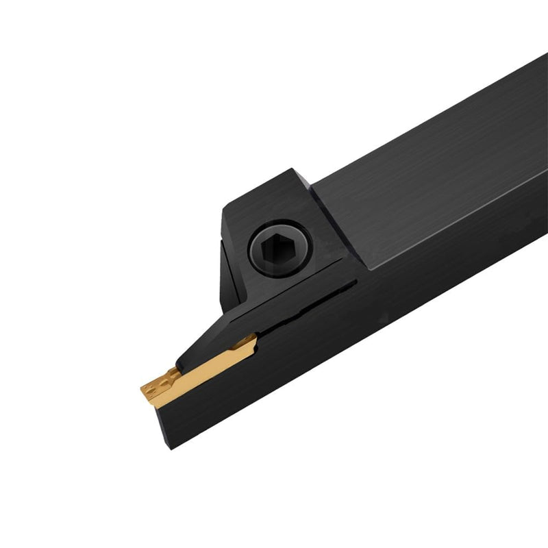 Carbide Grooving Inserts MGMN300-M for MGEHR/L and MGIVR/L Grooving Cut-Off Tool Holder, Installed with KOLORY, CVD Coating Metal Cutting, 10pcs CVD Coated