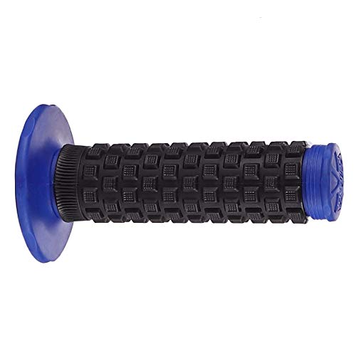 Motorcycle Grips 7/8" Dirt Bike Grip Pillow Top Grips Rubber Anti-Slip Universal Handlebar Racing Grip for Motocross ATV blue