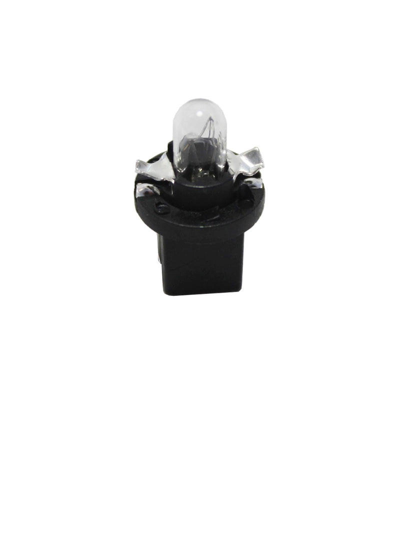 10 x 12V 2W T5 B8.5D Car Dashboard Light Yellow Halogen Bulbs for Internal Car