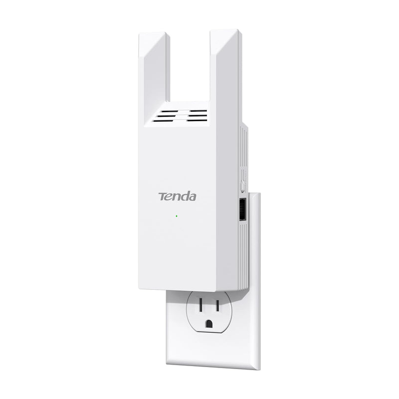 Tenda WiFi Range Extender AC1200 - WiFi Extender with Gigabit Ethernet Port, 1.2Gbps Home Signal Booster, Dual Band, Up to 1600 Sq & 32 Devices (A18Pro) A18Pro