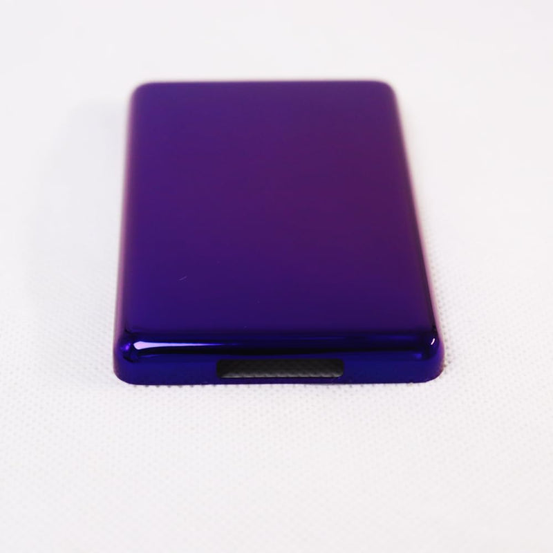 Thin Blank Purple Blue Backplate for iPod 5th 5.5th Video 30gb Metal Back housing case for Classic 6th 80gb 120gb Classic 7th 160gb Thin Version 10.5mm Back housing
