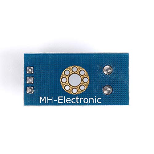 10Pcs DC 0–25V Voltage Detection Sensor Module, Analog Voltage Divider Board for Microcontroller ADC Input, 3.3V/5V Compatible, Screw Terminal Interface