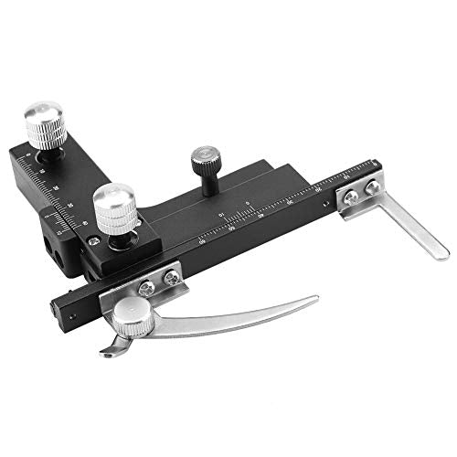 Microscope Accessories Movable Caliper Ruler Mechanical Stage X-Y Moveable Stage with Scale
