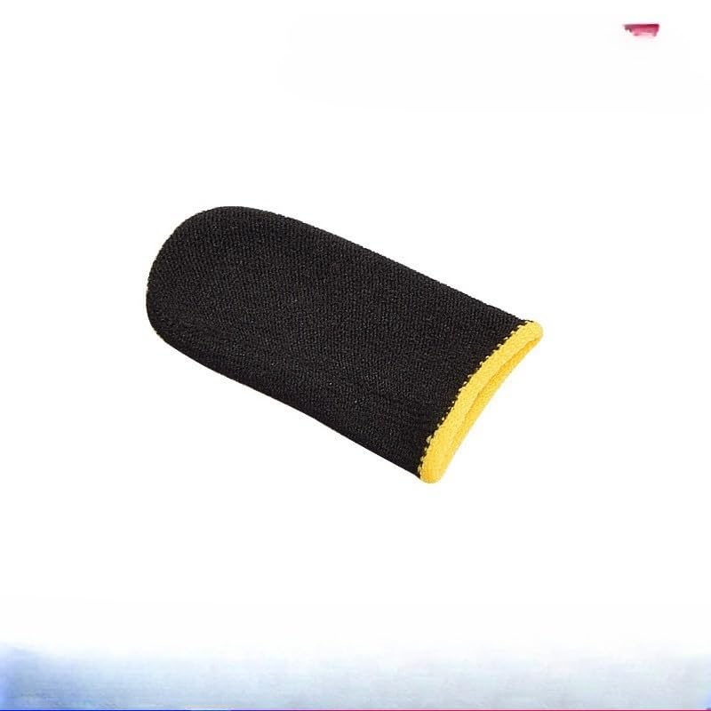 Mobile Gaming Finger Sleeves Anti Sweat Carbon Fiber Finger Covers for Breathable Gaming Smooth Touch Screen Gaming Finger Gloves for Gamers