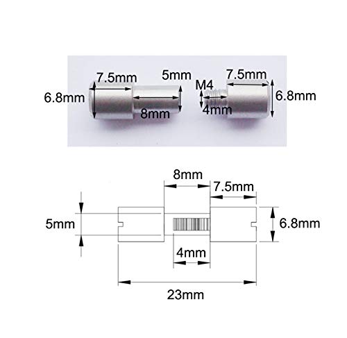 Stainless Steel Corby Bolts Fasteners Bracket Lock Rivets (6.8mm) 6.8mm