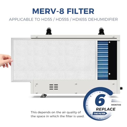 ALORAIR MERV-8 Filter Replacement for Sentinel HD55,Sentinel HDi65, 1 Pack