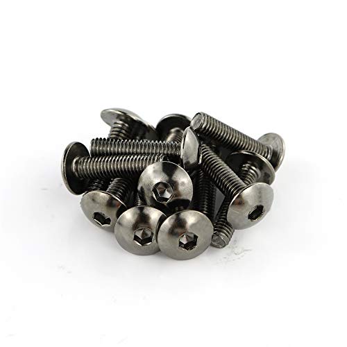 Xitomer Steel Complete Fairing Bolts Fit for GSX1300R HAYABUSA 2008-2019 Titanium