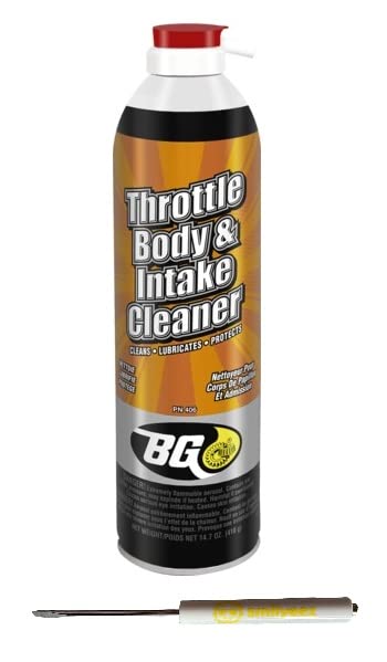 BG Throttle Body & Intake Cleaner Spray Can PN 406 With Pocket Screwdriver (1) 1