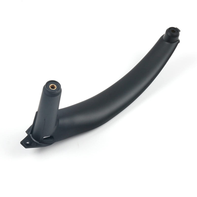 Jaronx for BMW X5 X6 Door Pull Handle, Inner Door Trim Grab Cover Passenger Side Right Front/Right Rear (Fits:BMW X5 2008-2013 and X6 2008-2014) (Leather Cover NOT Inculded) Black