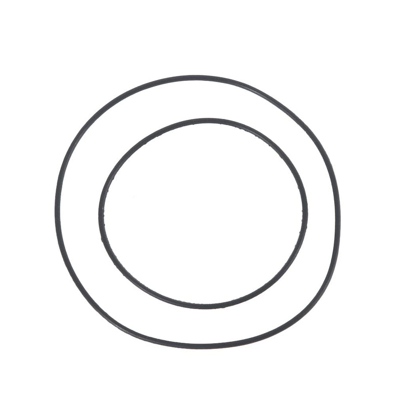 20PCS Nitrile O-Rings Rubber Gasket, 1mm Cross Section NBR Seal Ring Set, OD Range 25-80mm for Cassette Tape Recorder CD DVD Drive Repair
