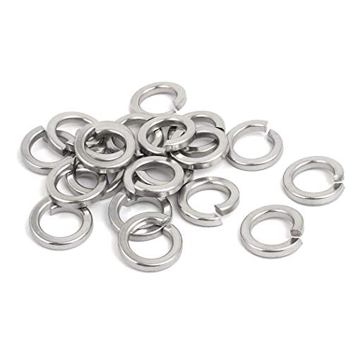 M14 Split Lock Washer, 304 Stainless Steel Spring Lock Washer, 50Pcs M14