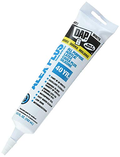 CAULK ALEX + W&D WHT 5.5OZ, Pack of 4
