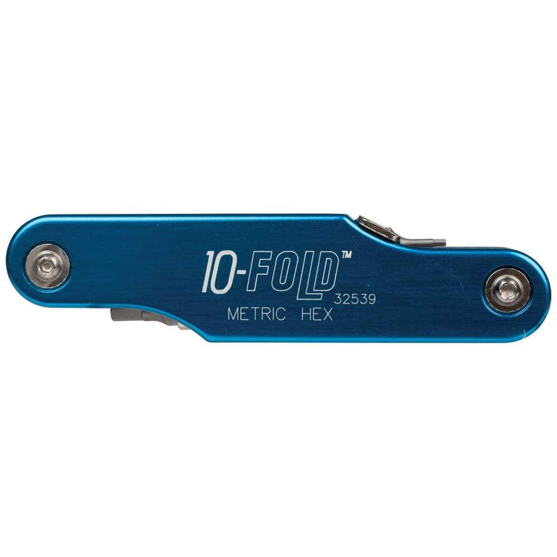 Klein Tools 32539 10-Fold Screwdriver / Nut Driver, Metric Hex