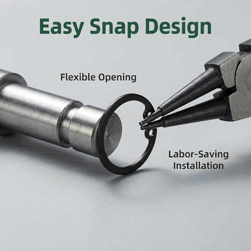 Internal Snap Ring Kit SAE, 565Pcs, 18 Sizes (1/8"-1-1/4")