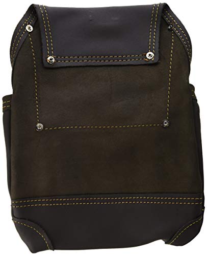 McGuire-Nicholas Nail and Tool Pouch, 10 Pocket, 1 Pack, Tan Brown 10 Pockets