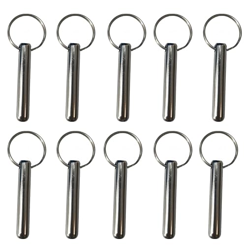 12Pcs Safety Pin 100509 (3/8" Diameter x 2" L) Quick Release Pin for Skyjack