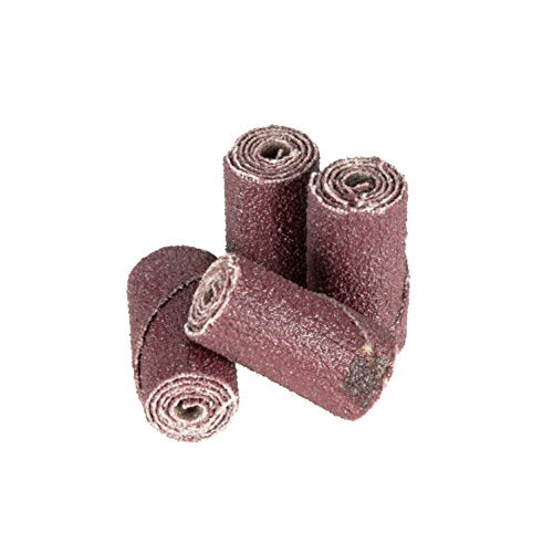 3M Cartridge Roll 341D - 80 Grit, X-Weight Backing - Metal Sanding and Finishing - Die Grinder Abrasives - 1/2" x 1" x 1/8"