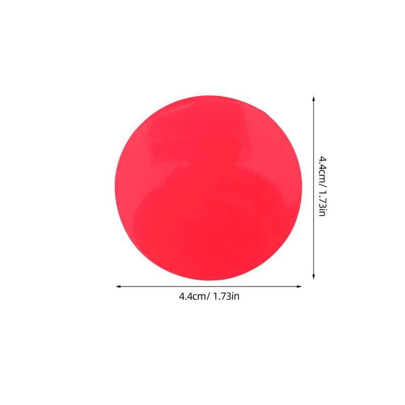 Toyvian 20pcs Red Light Filter Stickers 44mm Adhesive Lighting Filter Film for LED Ceiling Spotlights Mood Lighting Diffuser Film for Video and Ambient Use