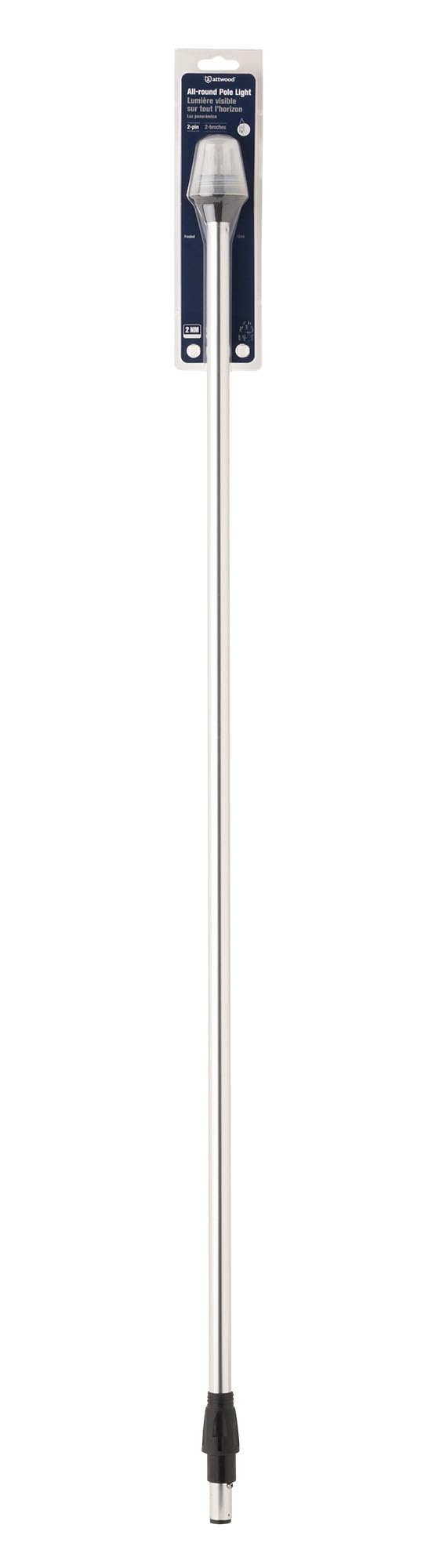 Attwood Traditional Style All-Round Frosted Globe Light 42-Inch