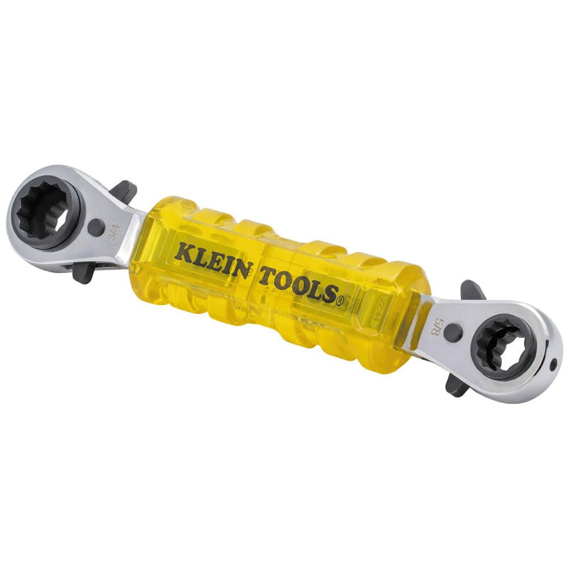KLEIN TOOLS KT223X4-INS Lineman's Insulating 4-in-1 Box Wrench
