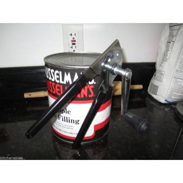 Commercial Oneida Easy Crank Can Opener Heavy Duty - Ergonomic Design