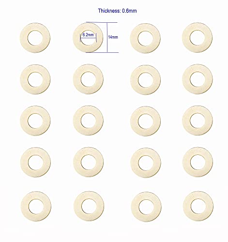 20 pcs EDC Folding Knives Brass Washer Gasket for Mini Adamas 273