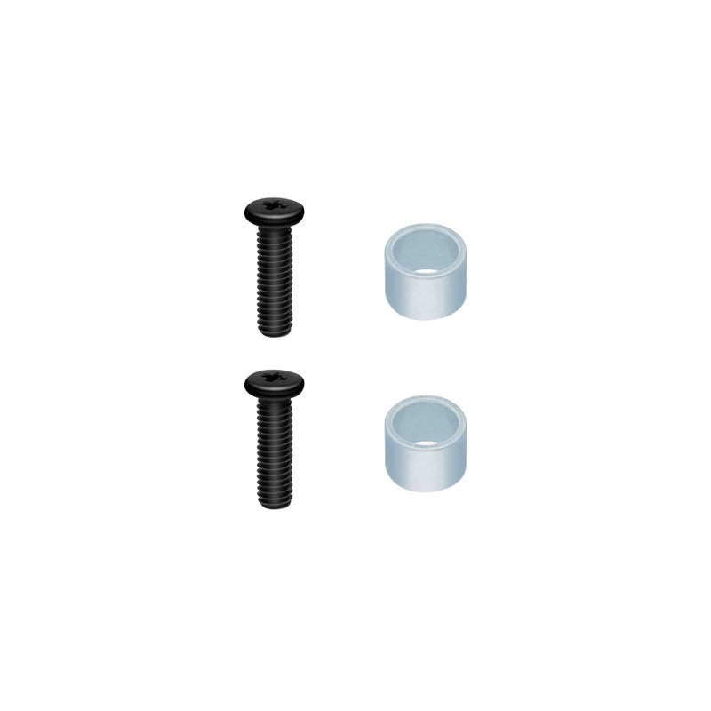 Mcbazel 2Pcs SSD Screw and 2Pcs Ring Replacement for PS5, Solid State Drive Repair Accessories (NOT for PS5 Slim)
