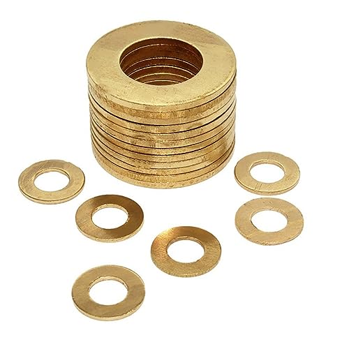 M10*20 * 1.5mm Brass Flat washers Screw Fasteners Hardware Fittings,10PCS GBM10*20*1.5mm
