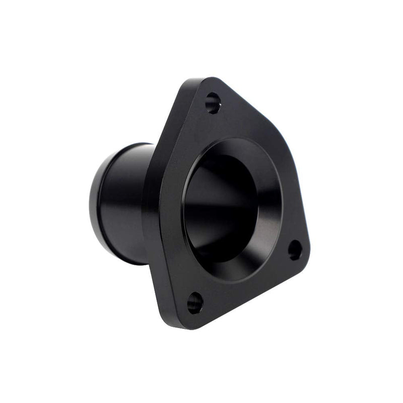 Billet Aluminum Thermostat Housing for 1999.5-2003 Ford Powerstroke 7.3L Thermostat Housing with Leak Proof Seal Black