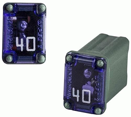 50 pc Automotive MCASE Mini Box Shaped Cartridge Fuse Kit multicolored 50 Pcs